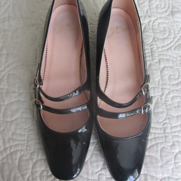 J. Crew Shoes - J. Crew Leather Mary Janes Heels